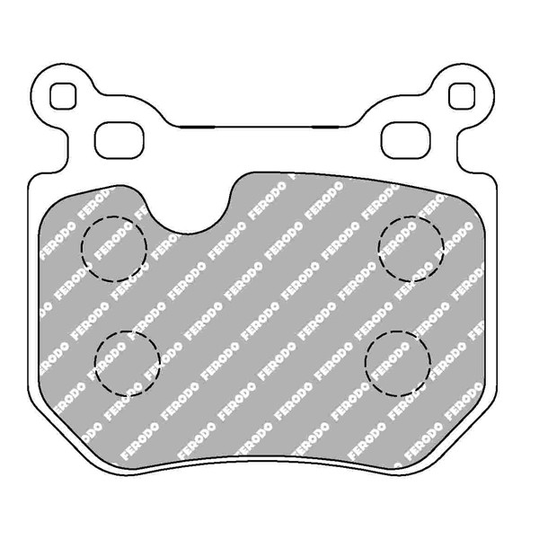 Pastillas de Freno Ferodo DS2500 Trasera BMW Serie 1Array
