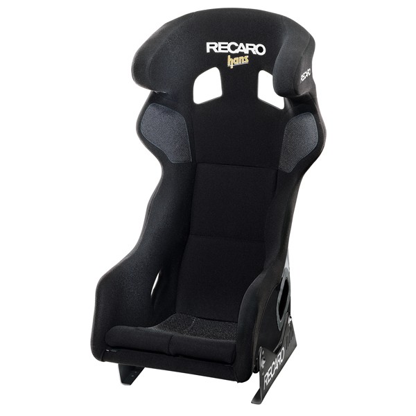 RECARO Pro Racer SPG HANS - Terciopelo Perlon NegroArray