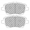 Pastilhas de travão Ferodo DS2500 Ford Fiesta VI ST 180 Frente