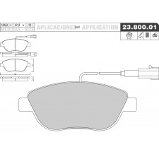Pastillas de Freno Road & Sport Galfer 1045 FIAT