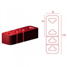 Silent-block Powerflex Fijación Escape universal