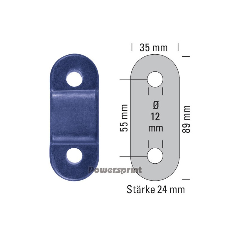 Silent-Block Escape 220°C Powersprint espesor 24mmArray