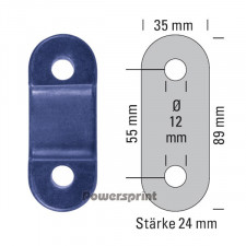 Silent-Block Escape 220°C Powersprint espesor 24mm