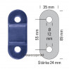 Silent-Block Exhaust 220°C Powersprint espessura 24mm