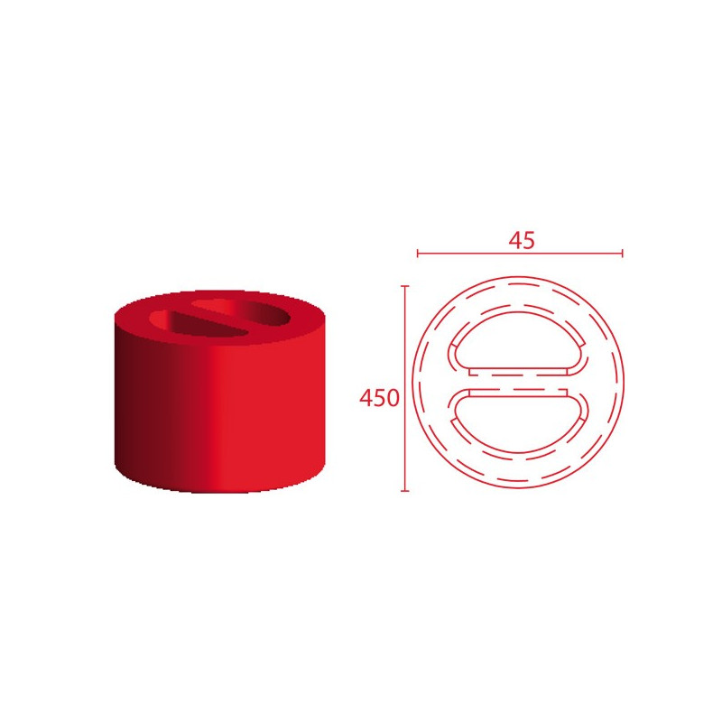 Silent Bloc Powerflex Escape 45/45 mmArray