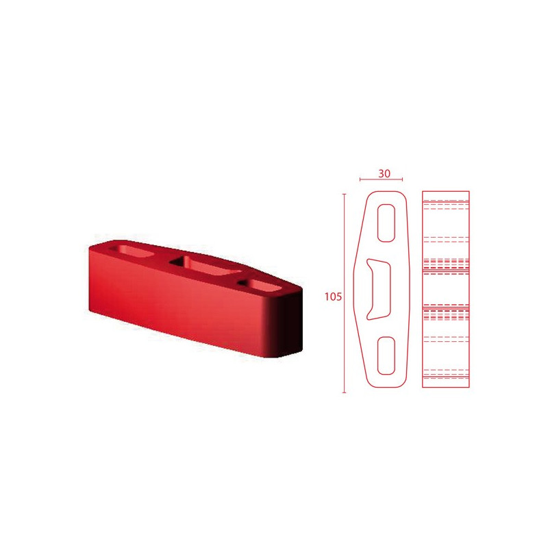 Silent-block Powerflex Escape 30/105mmArray