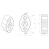 Silent-Block Powerflex espace universal
