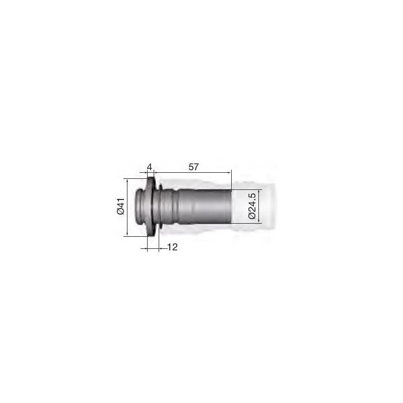 Acoplador Macho Staubli Brida en Auto FIA Dash 12Array