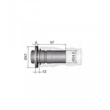 Acoplador Macho Staubli Brida en Auto FIA Dash 12