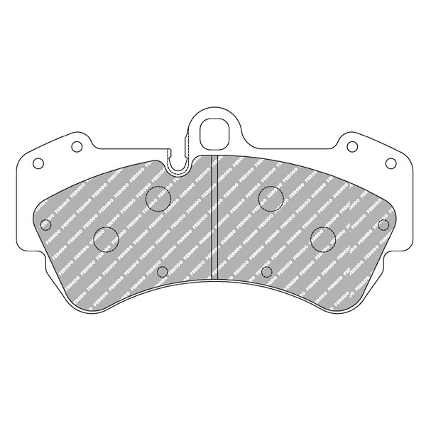 Pastilhas de travão Ferodo DS2500 Dianteiras Porsche Cayenne / Volkswagen TouaregArray