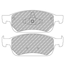 Pastilhas de travão Ferodo DS2500 Frente Ford Focus III 2.0 ST