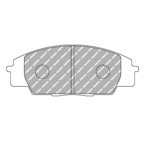 Pastilhas de travão Ferodo DS1.11 Frente Honda S2000Array