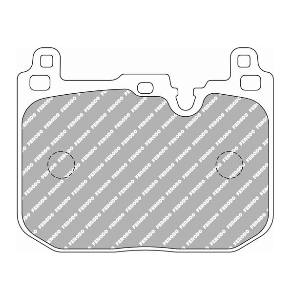Pastilhas de travão Ferodo DS2500 Frente Mini F55-56 JCWArray