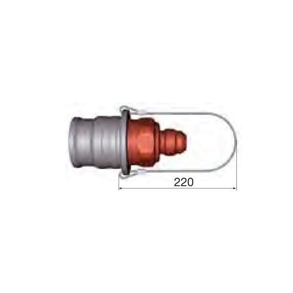 Acoplador macho Staubli 9/16 JIC FIA Gasolina Dash 6 CaboArray