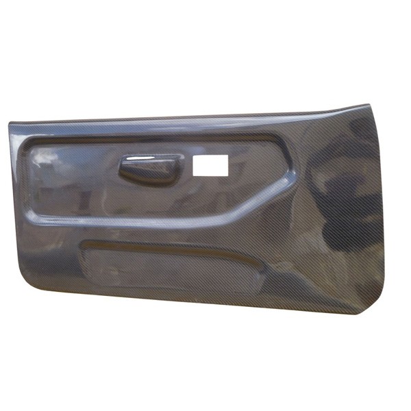 Conjunto de 4 painéis de porta em carbono do Peugeot 106Array