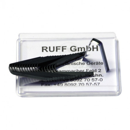 Cuchillas cuadradas para recortar Rillfit (x20)