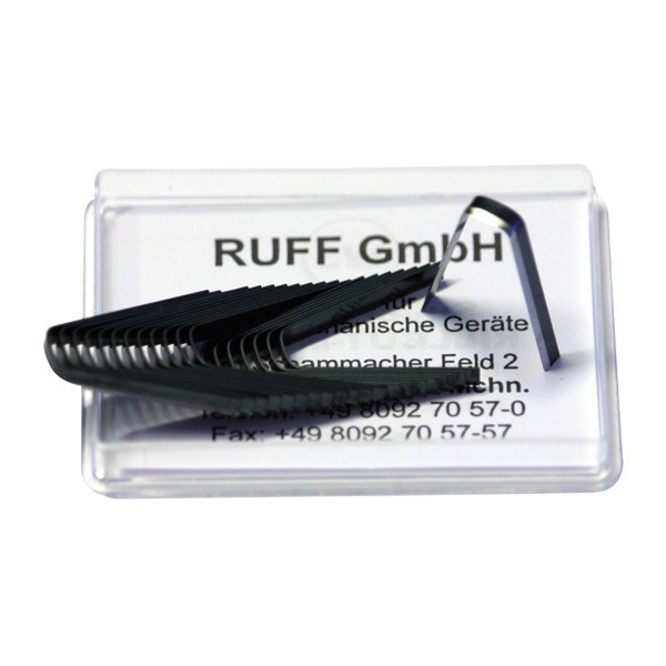 Cuchillas cuadradas para recortar Rillfit (x20)Array