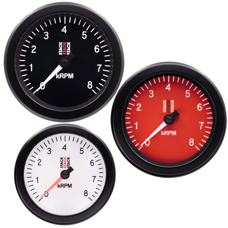 Revolution counter Stack ST100 Sport Diâmetro 88mm 0-8K RPMArray