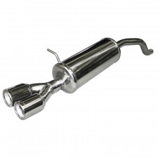 Terminal de escape Inoxcar Renault Clio 4 1.2 2013 2X80mm