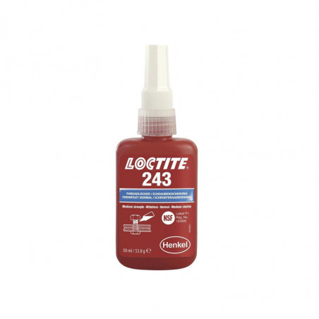 Fijador de Roscas Medio Loctite 243 50ml