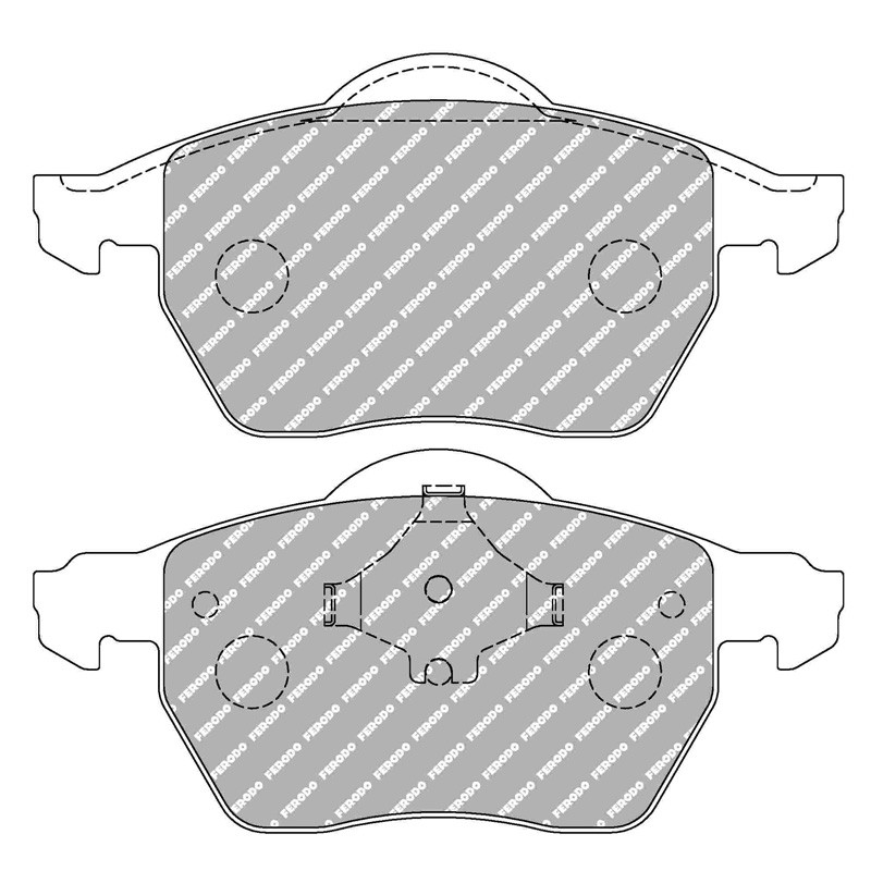 Pastilhas de travão Ferodo DS2500 Dianteiras Audi A4 B6/B7Array