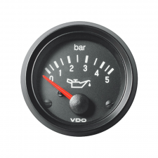 Manómetro presión aceite VDO Cockpit International 5bares 12V diámetro 52mm