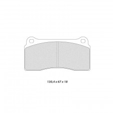 Pastillas de freno CL Brakes RC8-R pinza Brembo Lamborghini