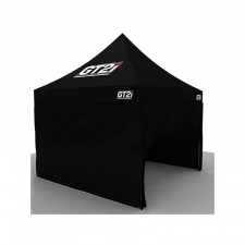 Pack Tenda 3x3m Preto GT2i + Parede sem Janela + porta