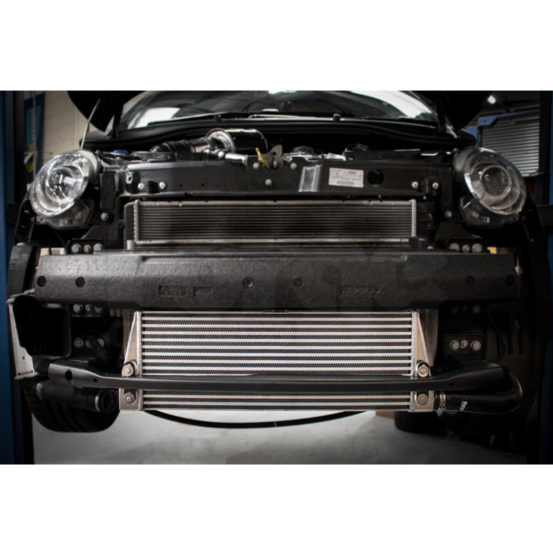 Intercooler Forge Fiat 500 Abart Montagem frontal VermelhoArray