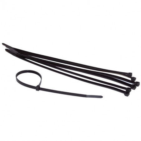 Brida negra 100mm x2.5mm (x100)