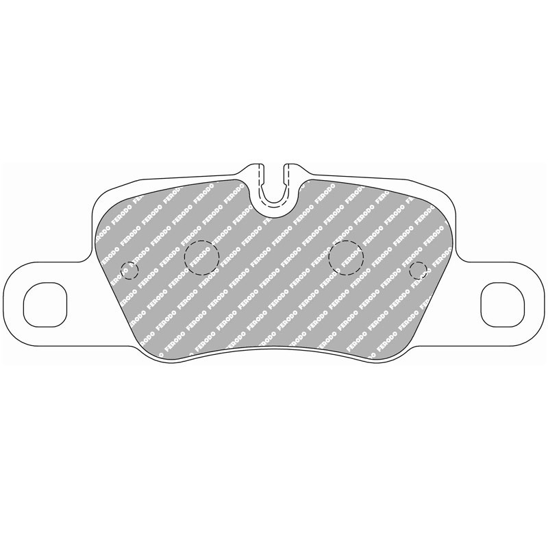 Pastilhas de travão Ferodo DS2500 Traseira Porsche 911 (991)Array