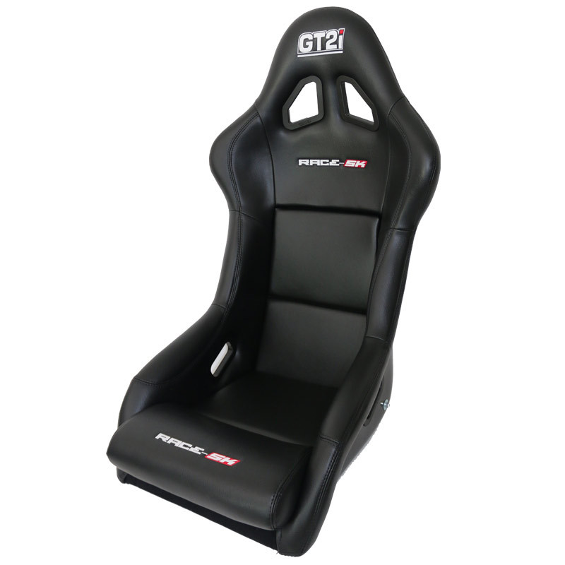 FIA Aprobado Mirco GT Asiento de Carreras NEGRO terciopelo reposacabezas