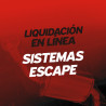Liquidação de sistemas de escape