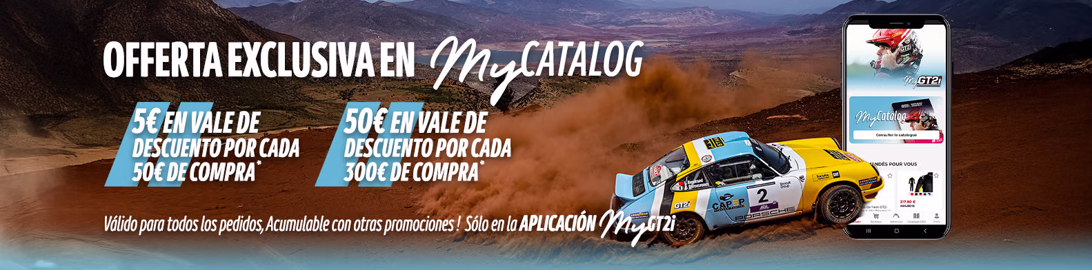 Oferta exclusiva MyCatalog GT2i