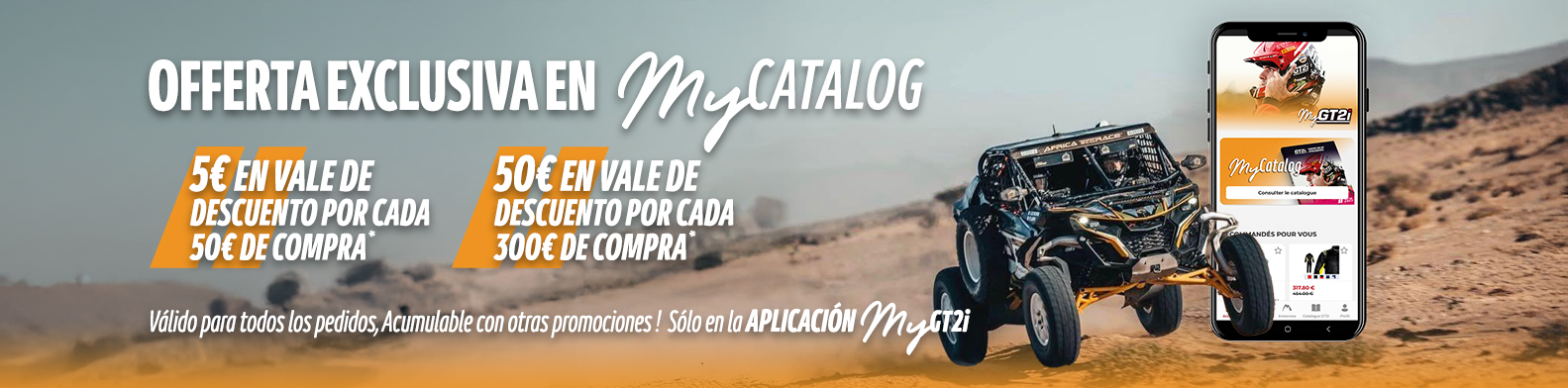 Oferta exclusiva MyCatalog GT2i