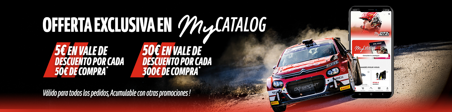 Oferta exclusiva MyCatalog GT2i