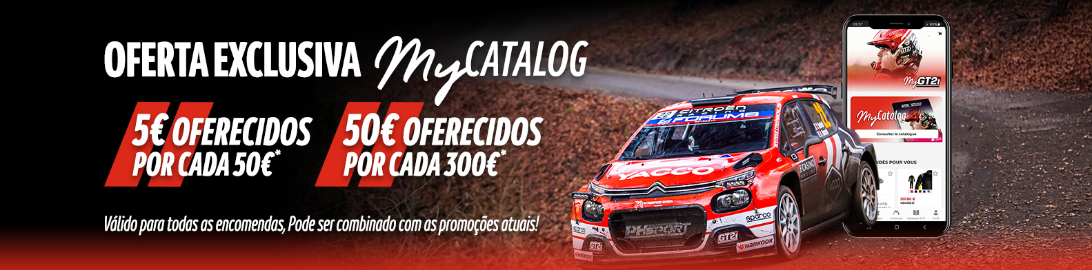 Oferta exclusiva MyCatalog GT2i
