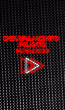 Equipamento piloto Sparco